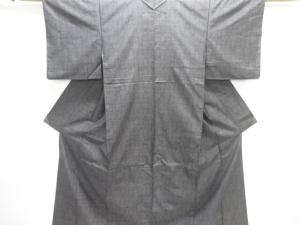 網目模様織出し本場泥大島紬着物